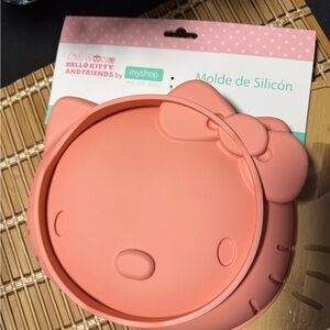 Hello Kitty Pink Silicone Craft Mold